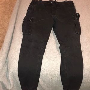 Black Cargo Pants